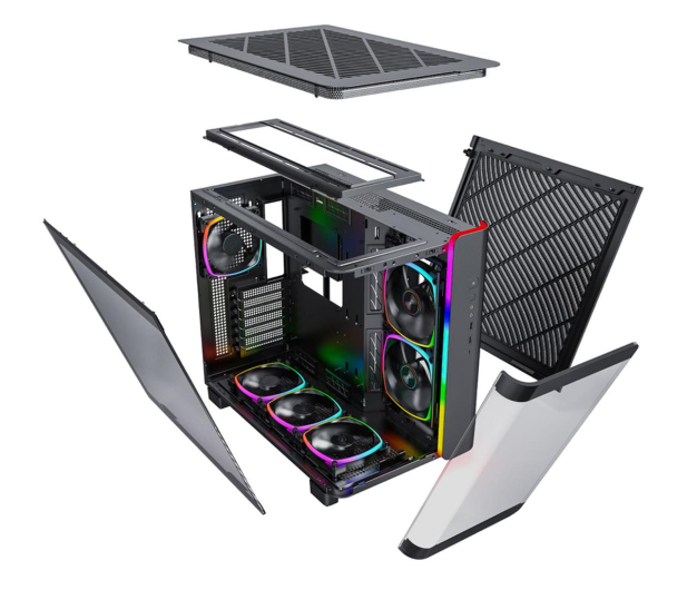 Montech KING 95 PRO ARGB Black GEMT-031 // KING95PROB - 1239028 - zdjęcie 9